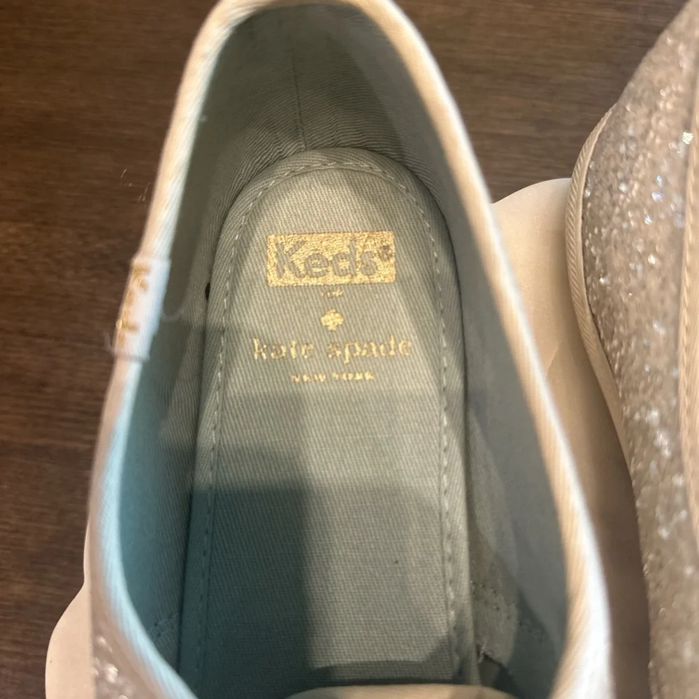 Kate‎ Spade Glitter Sneakers - Silver